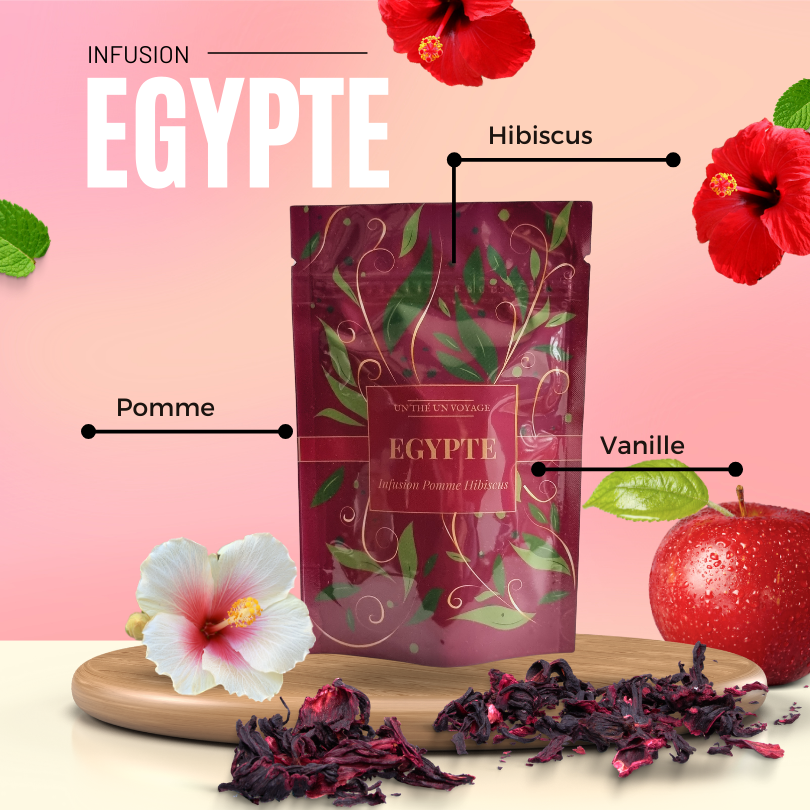 Infusion hibiscus & pomme – 40g